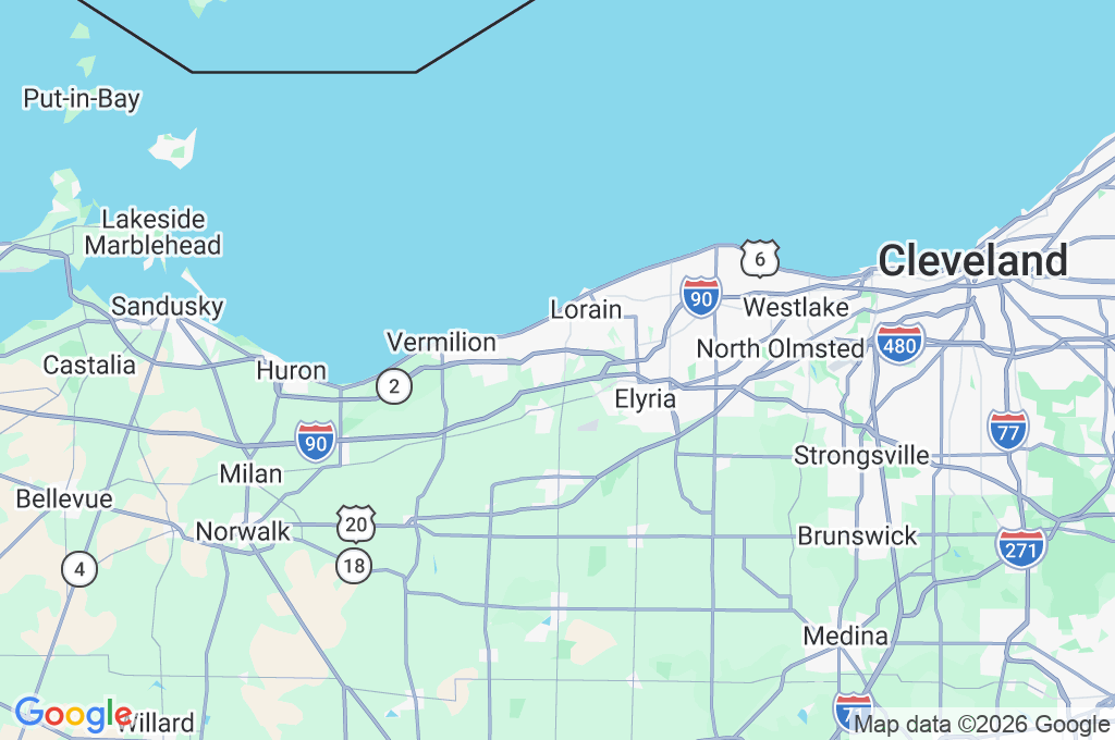 Amherst Area Map
