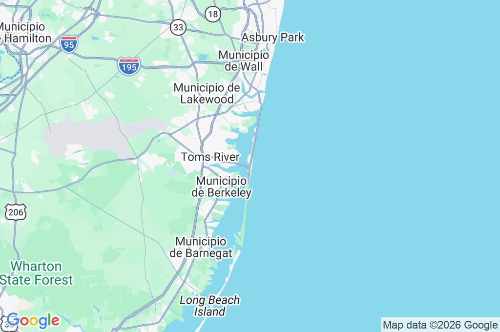Seaside Heights Boardwalk Area Map
