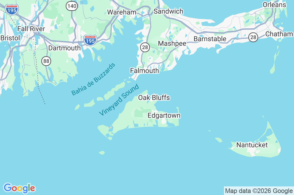 Vineyard Haven Area Map