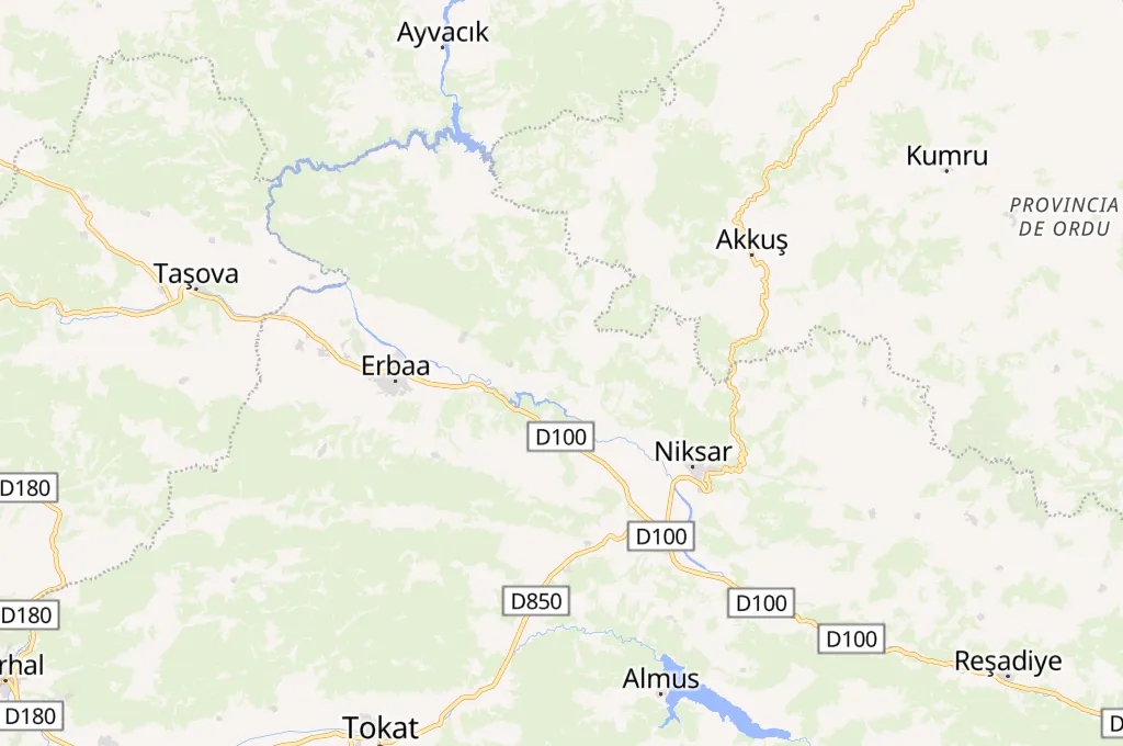 Pınarbeyli Area Map Pınarbeyli Area Map