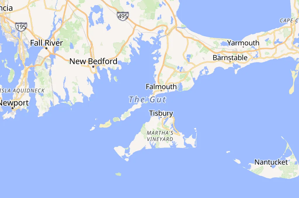 Woods Hole Area Map Woods Hole Area Map
