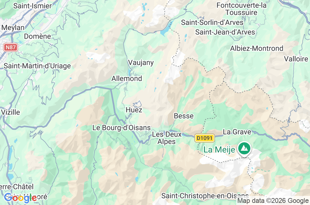 L'Herpie Area Map L'Herpie Area Map
