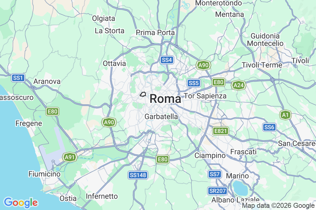 Circo Máximo Area Map