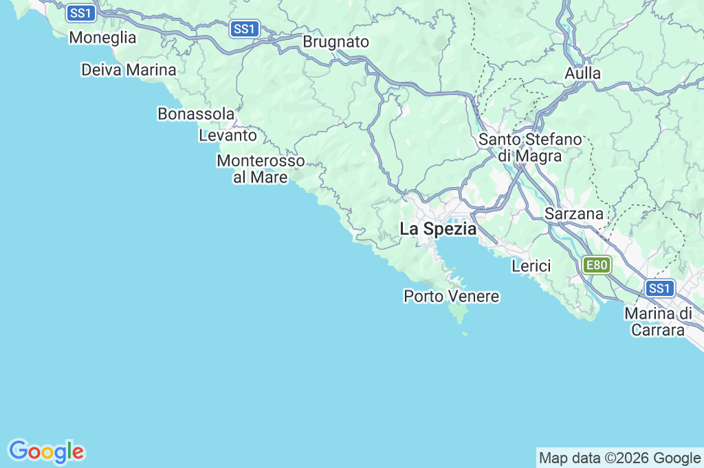 Riomaggiore Area Map