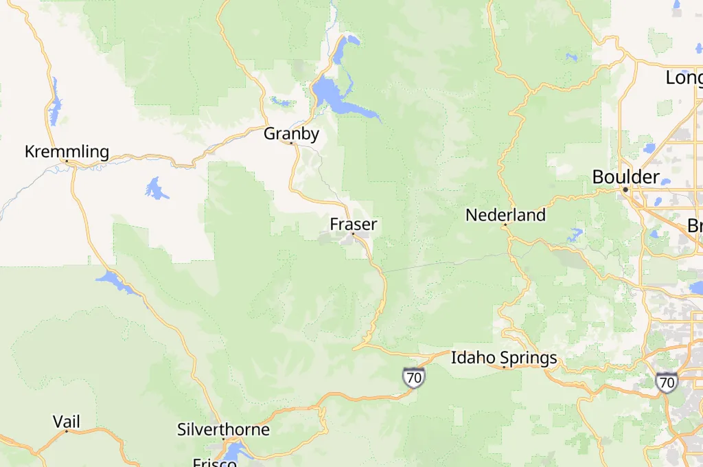 Fraser Area Map