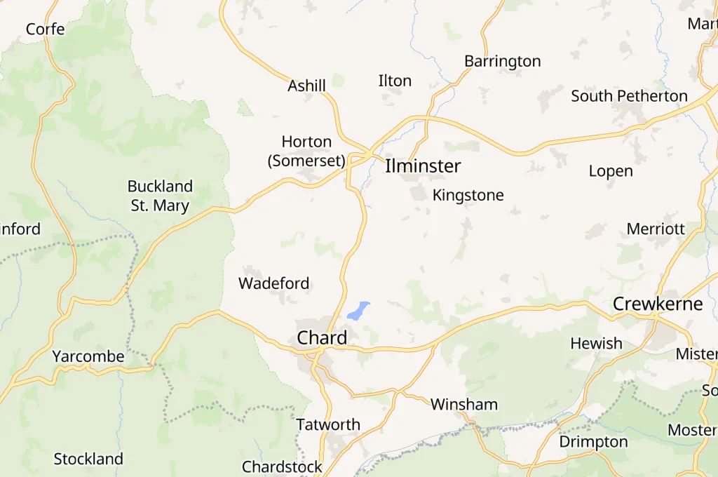 Peasmarsh Area Map