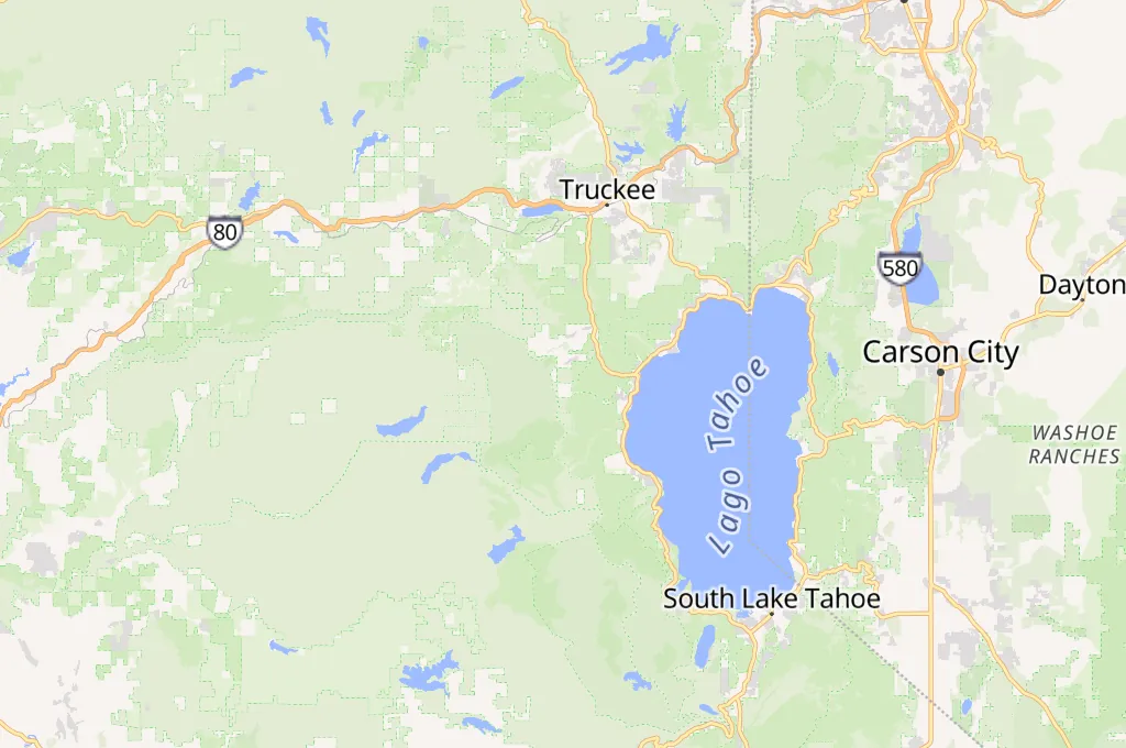 Base de Alpine Meadows Area Map