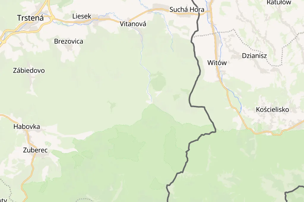 Meander Thermal & Ski Resort Area Map