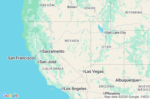 Map of Nevada