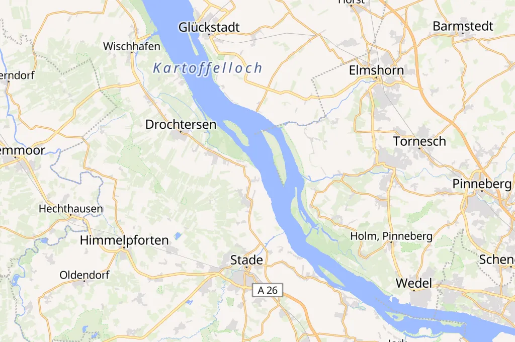 Grauerort Area Map