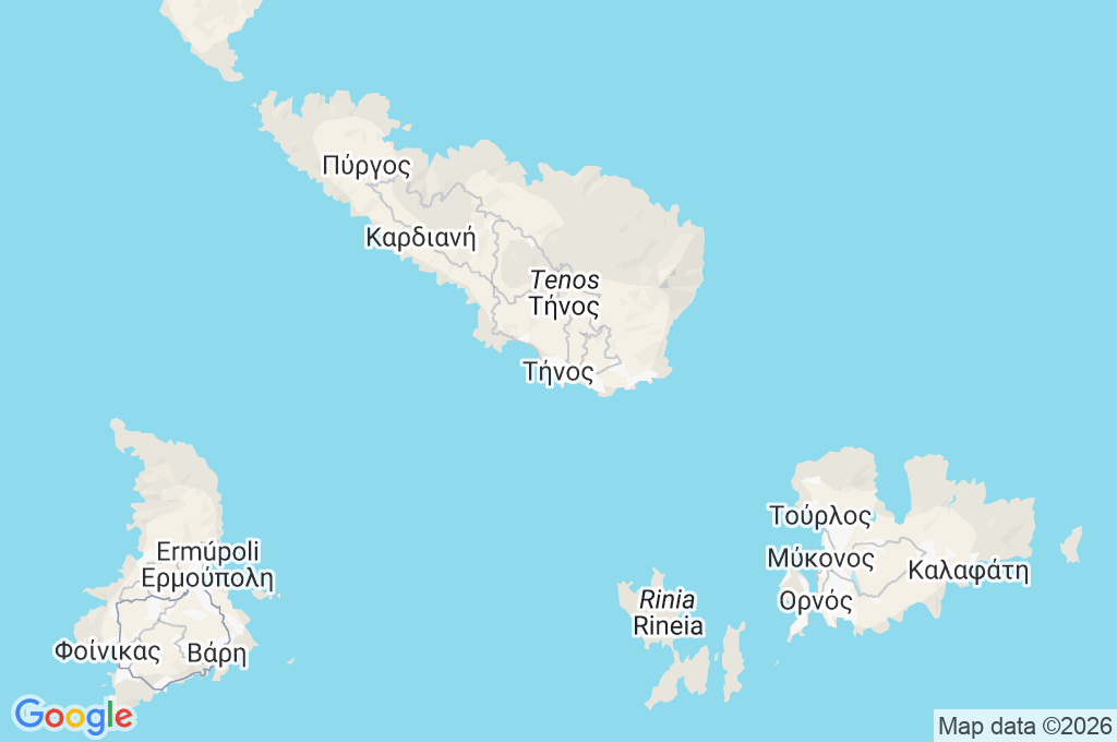 Puerto Viejo de Tinos Area Map Puerto Viejo de Tinos Area Map