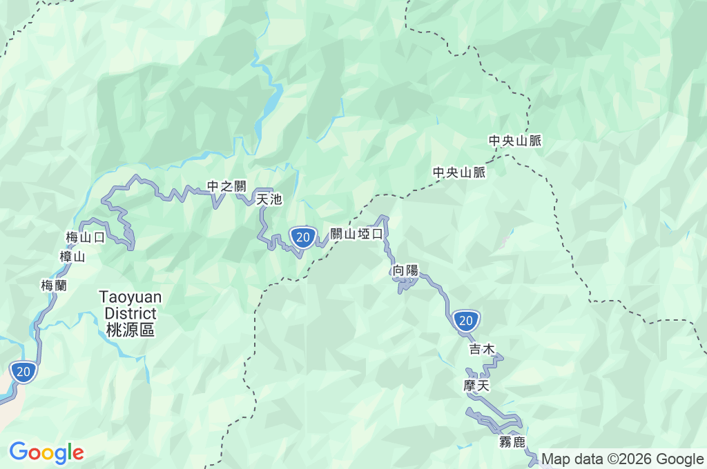 Yakou Area Map Yakou Area Map