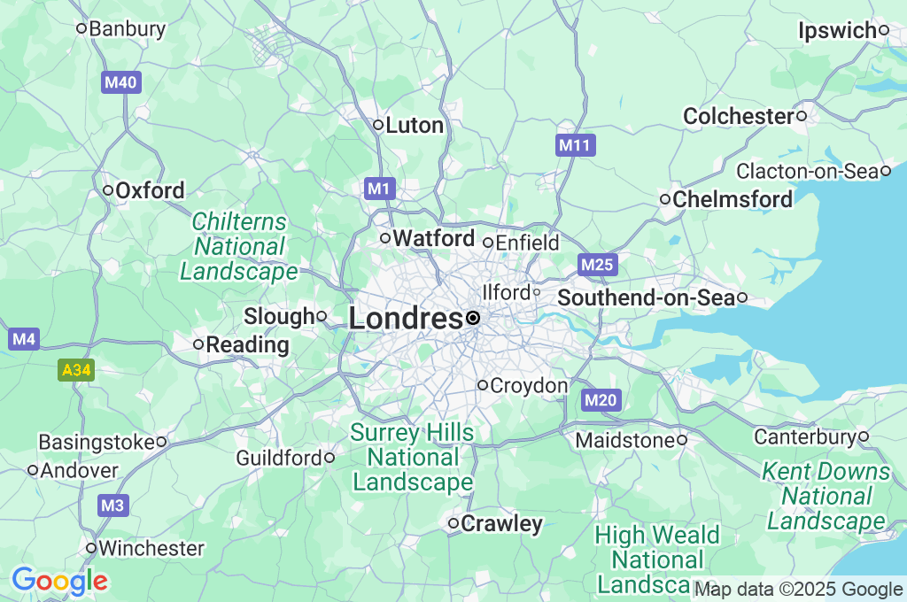 Abbey Road Area Map