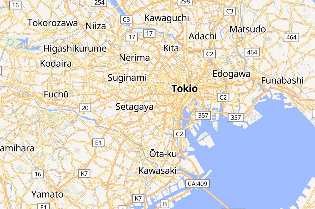 Shibuya Area Map