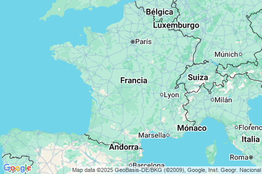 Map of Francia