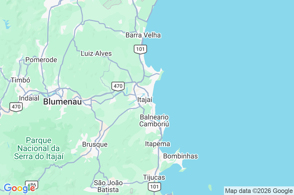 Puerto de Itajaí Area Map Puerto de Itajaí Area Map