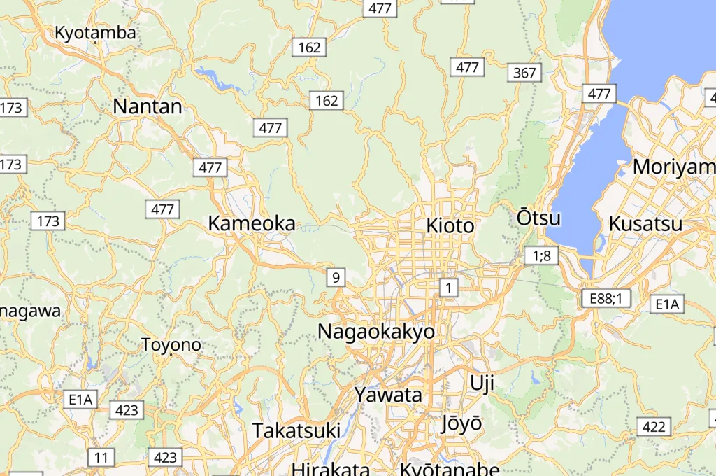 Arashiyama Area Map Arashiyama Area Map