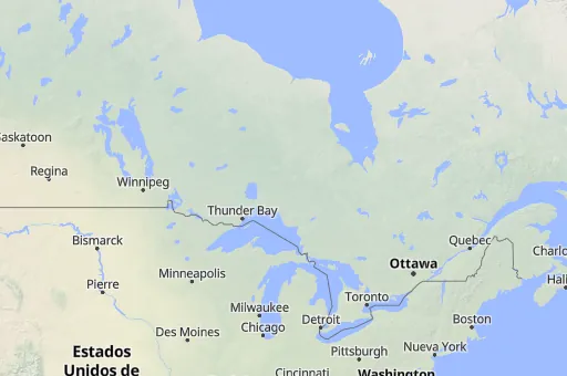 Map of Ontario