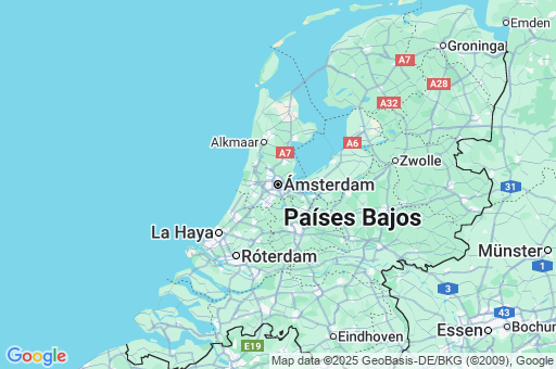 Map of Ámsterdam