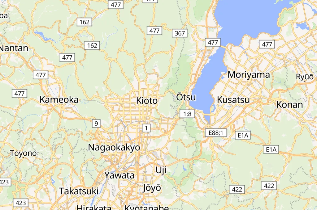 Eikandō Zenrin-ji Area Map
