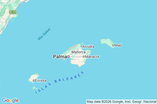 Map of Mallorca