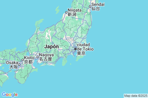Map of Región de Kanto