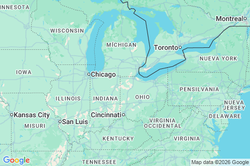 Map of Ohio