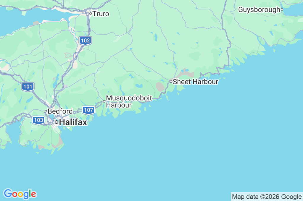 Tangier Area Map