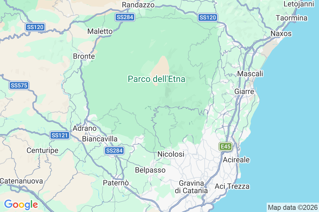 Refugio Sapienza Area Map