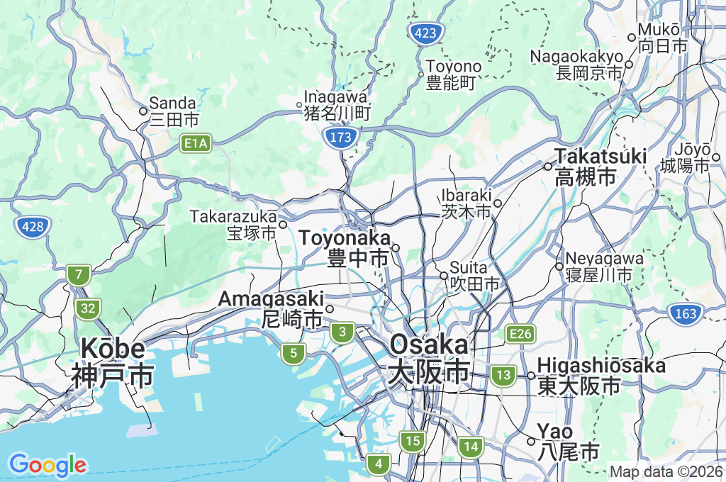 Aeropuerto Internacional de Osaka (Itami) Area Map Aeropuerto Internacional de Osaka (Itami) Area Map