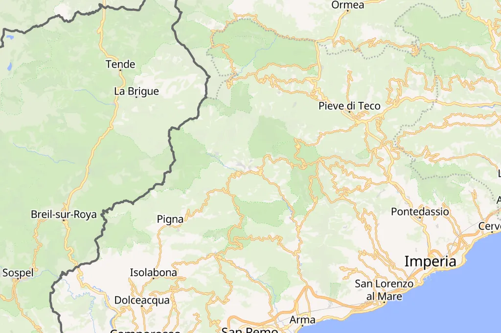 Lago dei Noci Area Map