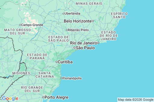 Map of Estado de São Paulo