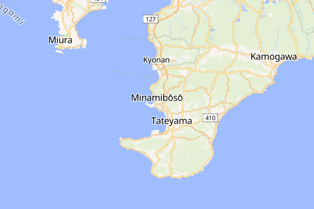 Michi-no-Eki Tomiura Biwa Club Area Map