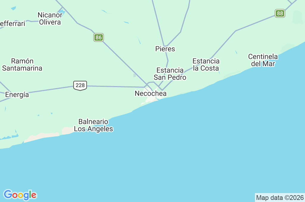Rambla Municipal Area Map Rambla Municipal Area Map