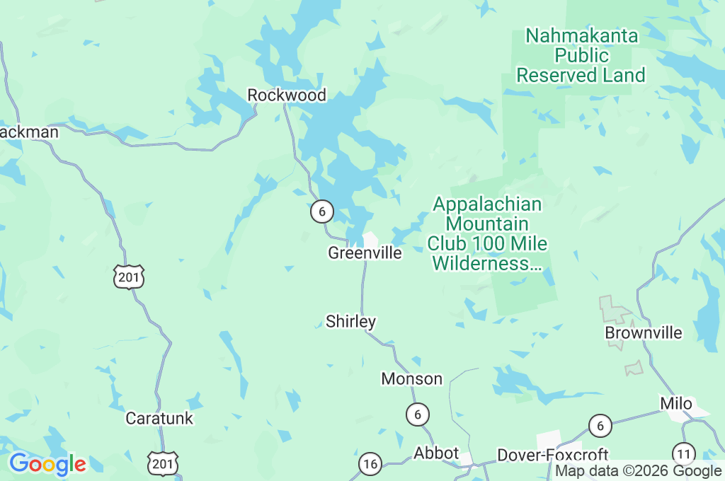 Greenville Area Map