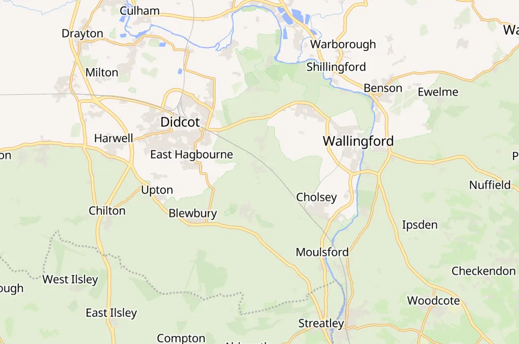 South Moreton Boxing Club Area Map South Moreton Boxing Club Area Map