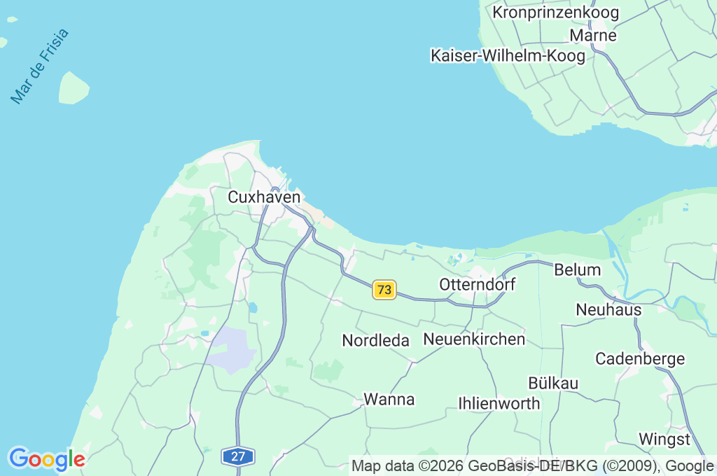 Altenbruch Area Map Altenbruch Area Map