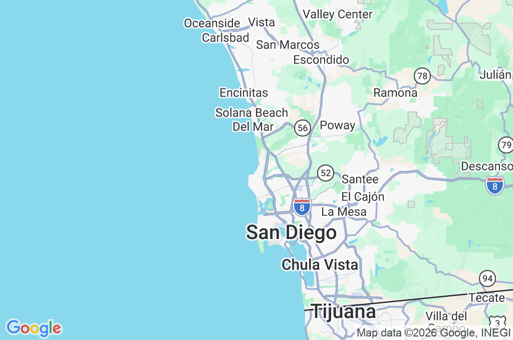 La Jolla Shores Beach Area Map La Jolla Shores Beach Area Map