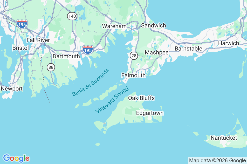 Woods Hole Area Map