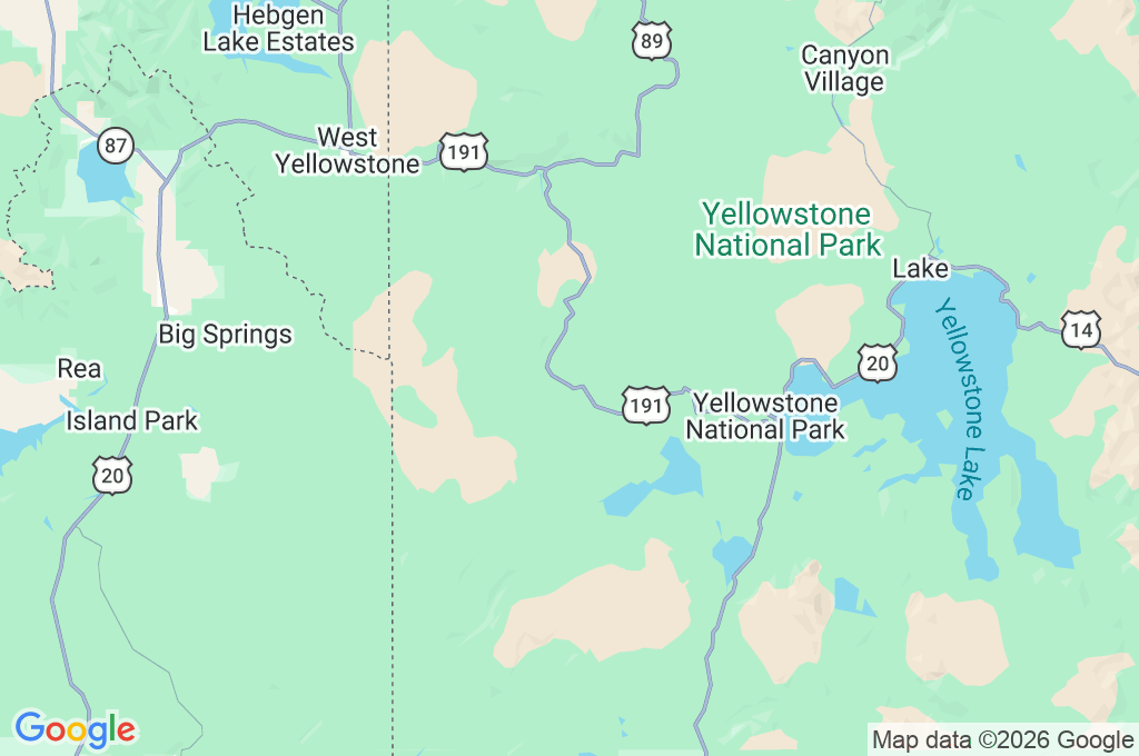 Old Faithful Area Map Old Faithful Area Map