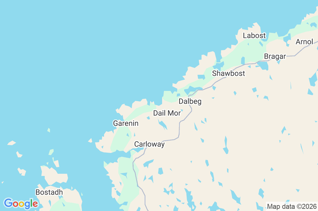 Playa de Dalmore Area Map