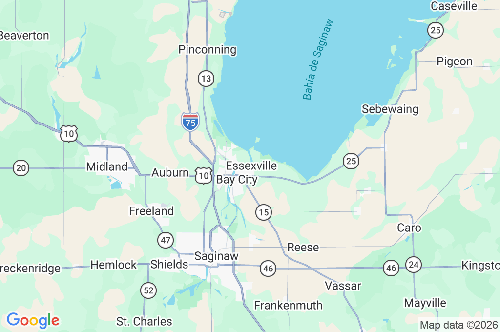 Essexville Area Map