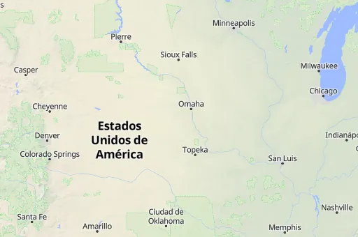Map of Nebraska