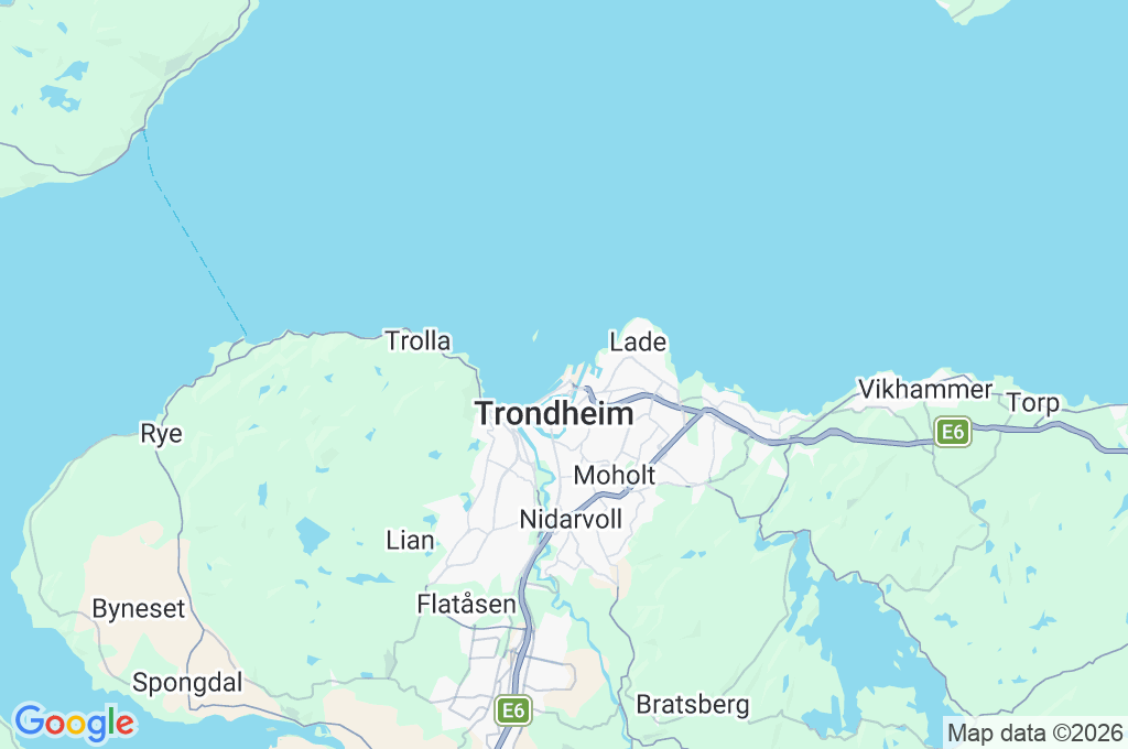 Pirbadet Area Map