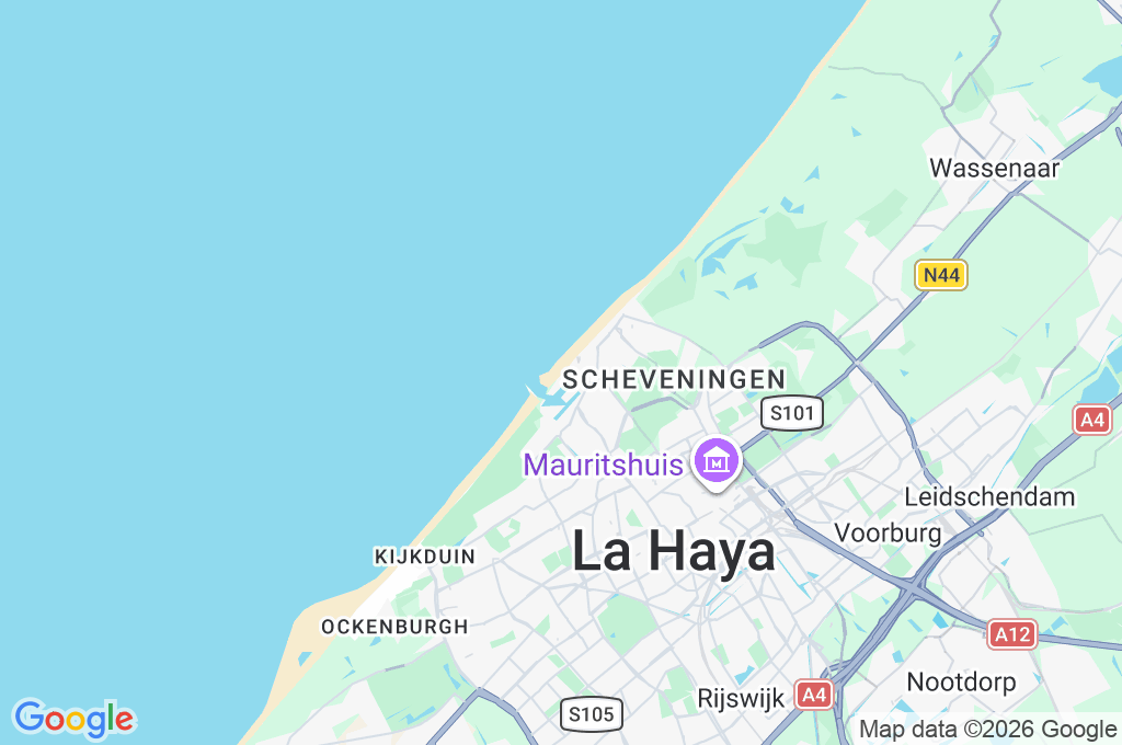 Scheveningen Area Map Scheveningen Area Map