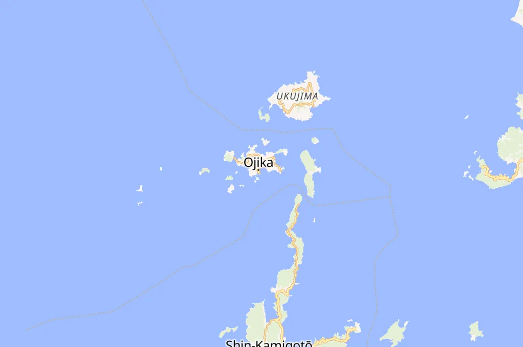 Puerto de Ojika Area Map