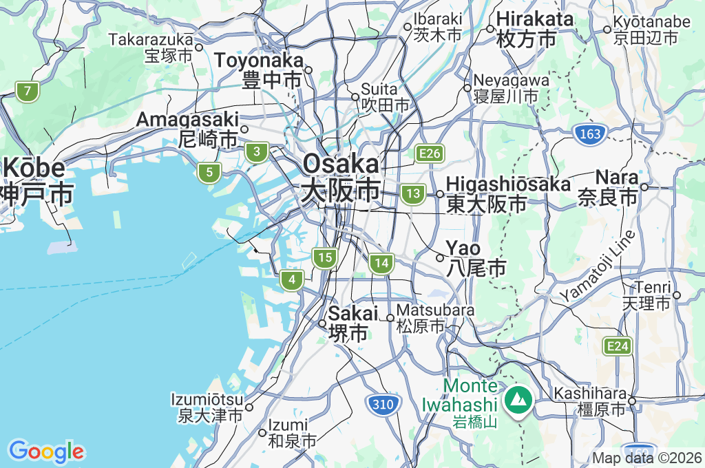 Abeno Harukas Area Map