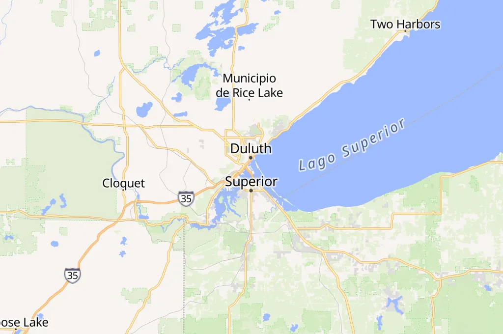 Puerto de Duluth Area Map