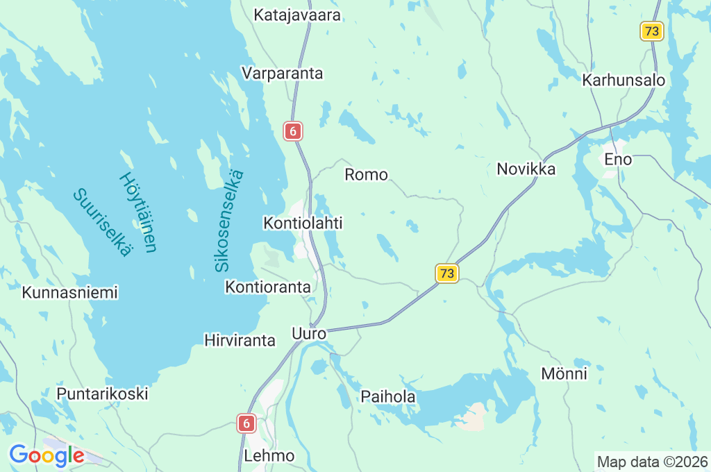 Kupilka Area Map Kupilka Area Map