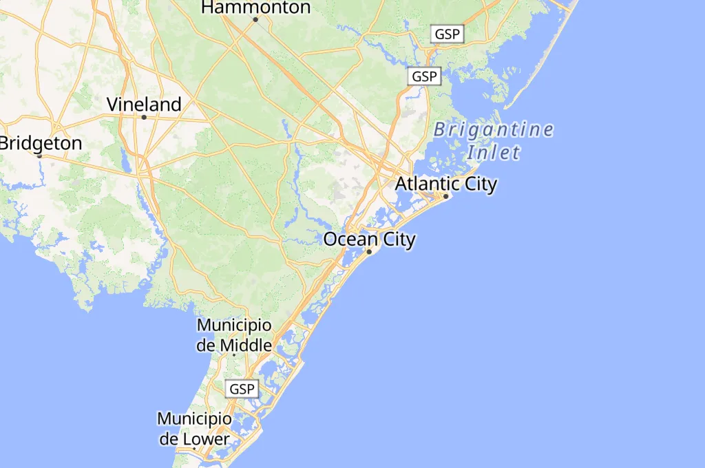 Somers Point Area Map